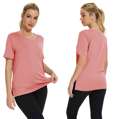 Solid-color women's clothing