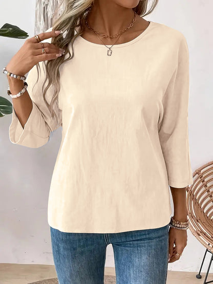 Solid Crewneck Shirt