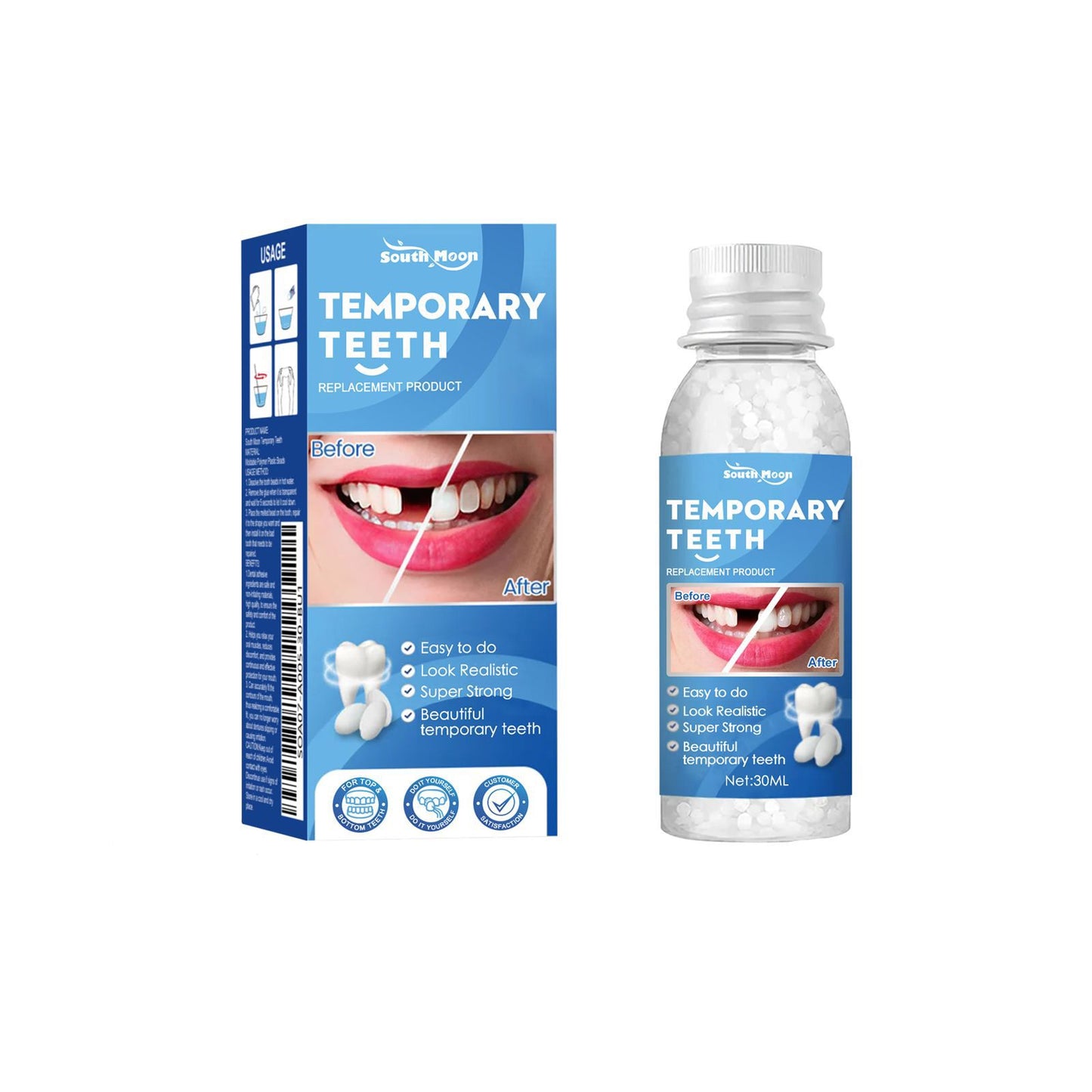 Solid dental putty