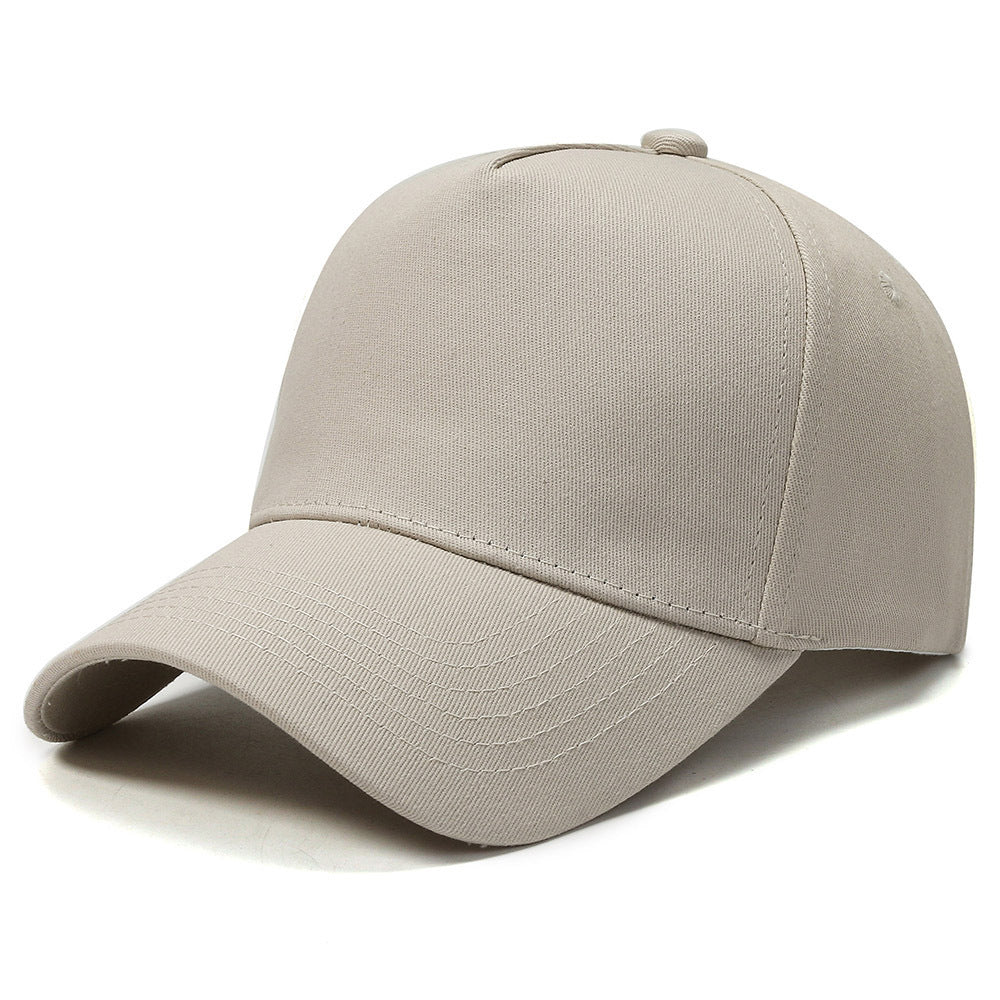 Solid Light Plate Cap Baseball Cap