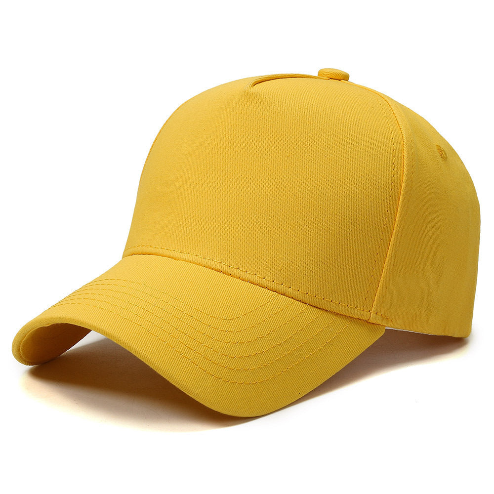 Solid Light Plate Cap Baseball Cap