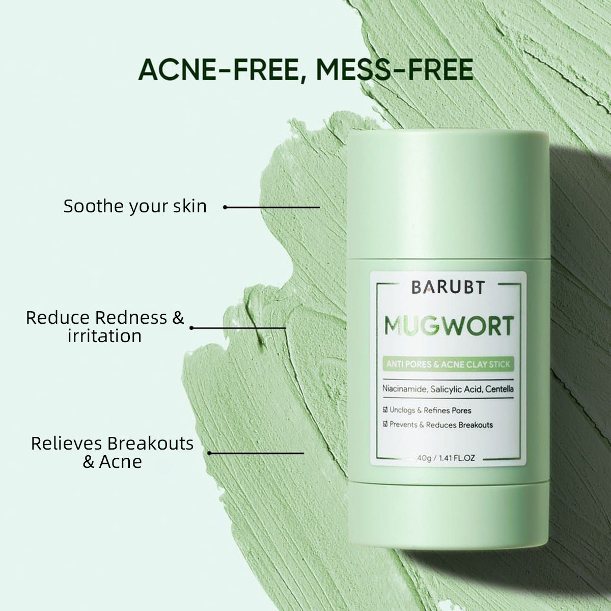 Solid Mud Mask Stick
