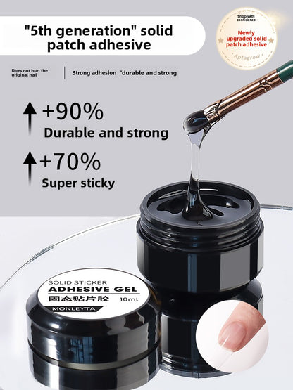 Solid Patch Adhesive Nail Glue