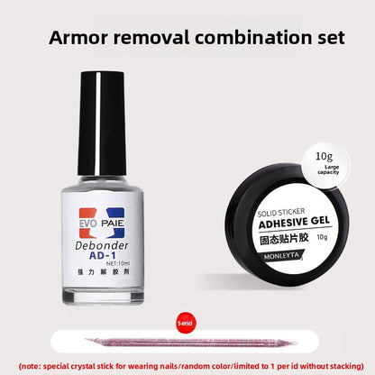 Solid Patch Adhesive Nail Glue