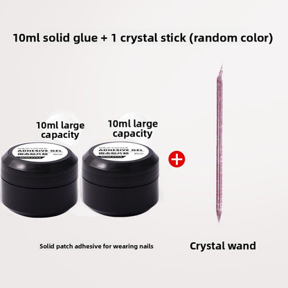 Solid Patch Adhesive Nail Glue