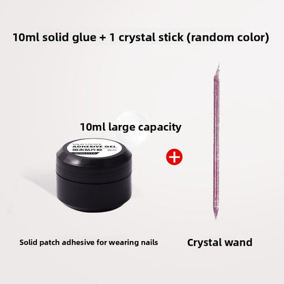 Solid Patch Adhesive Nail Glue