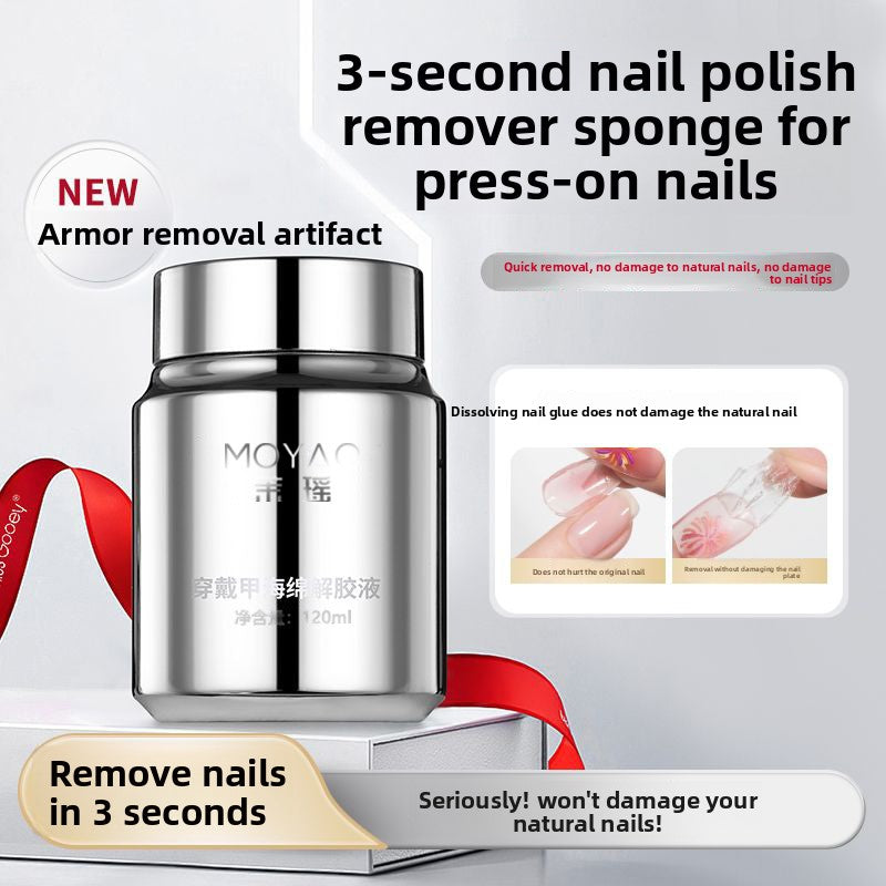 Solid Patch Adhesive Nail Glue