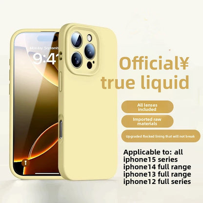 Solid Silicone Solid Color Liquid All-inclusive Protective Case