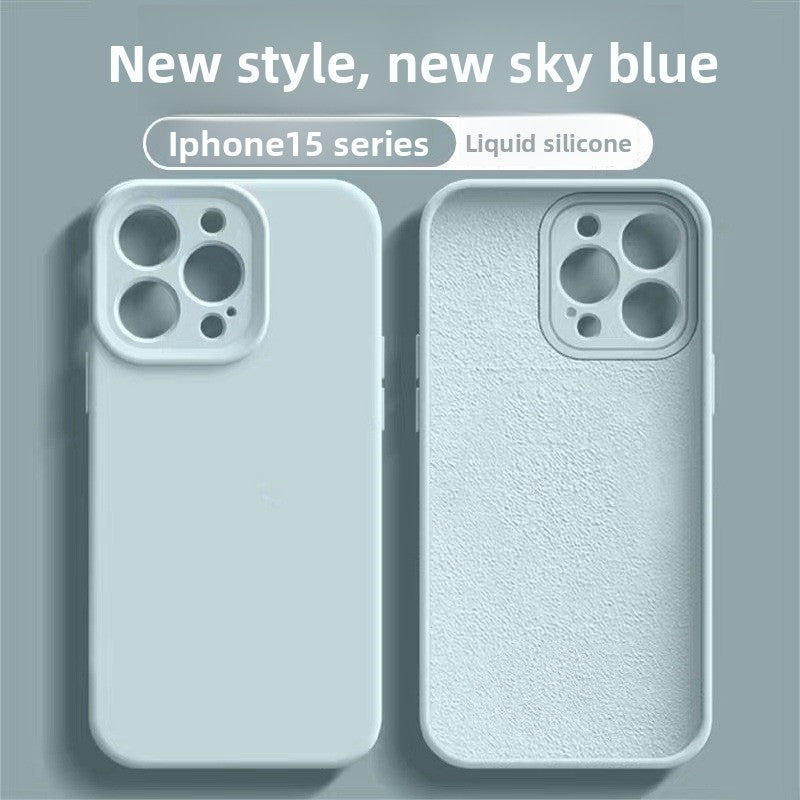 Solid Silicone Solid Color Liquid All-inclusive Protective Case