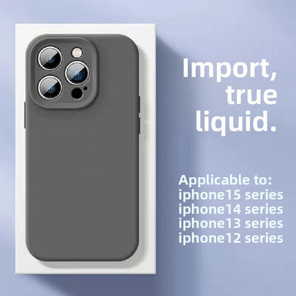 Solid Silicone Solid Color Liquid All-inclusive Protective Case