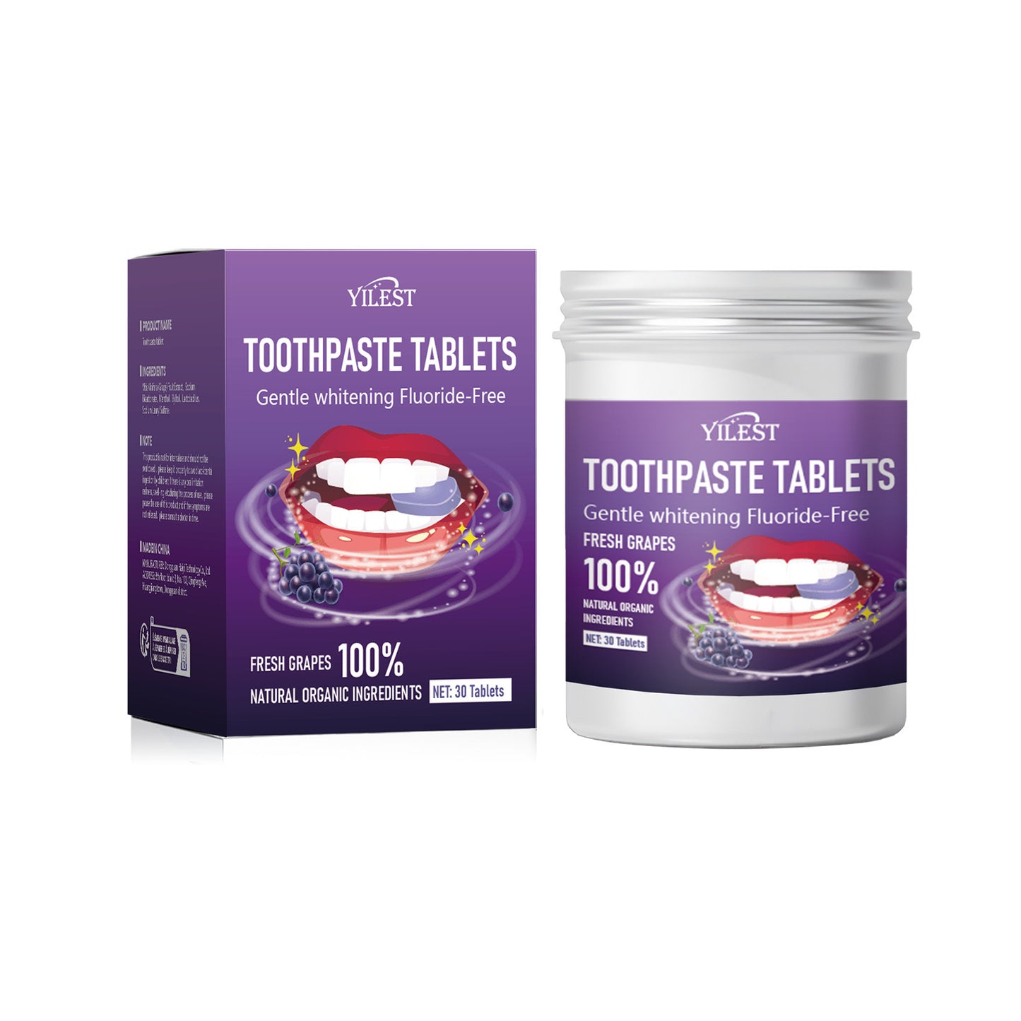 Solid Toothpaste Tablets Chewing Clean