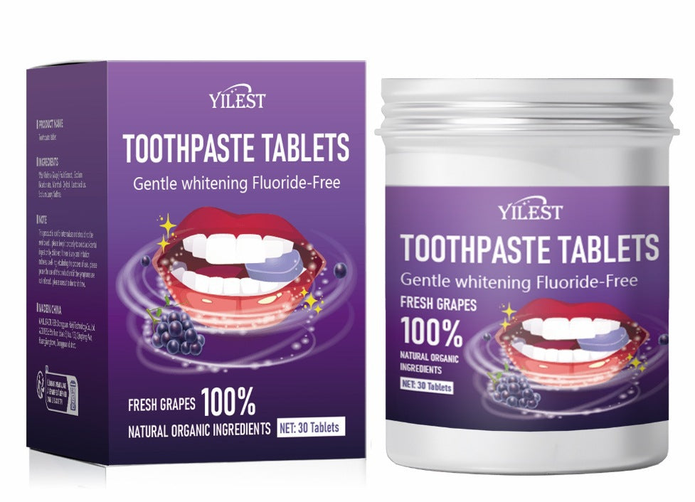Solid Toothpaste Tablets Chewing Clean