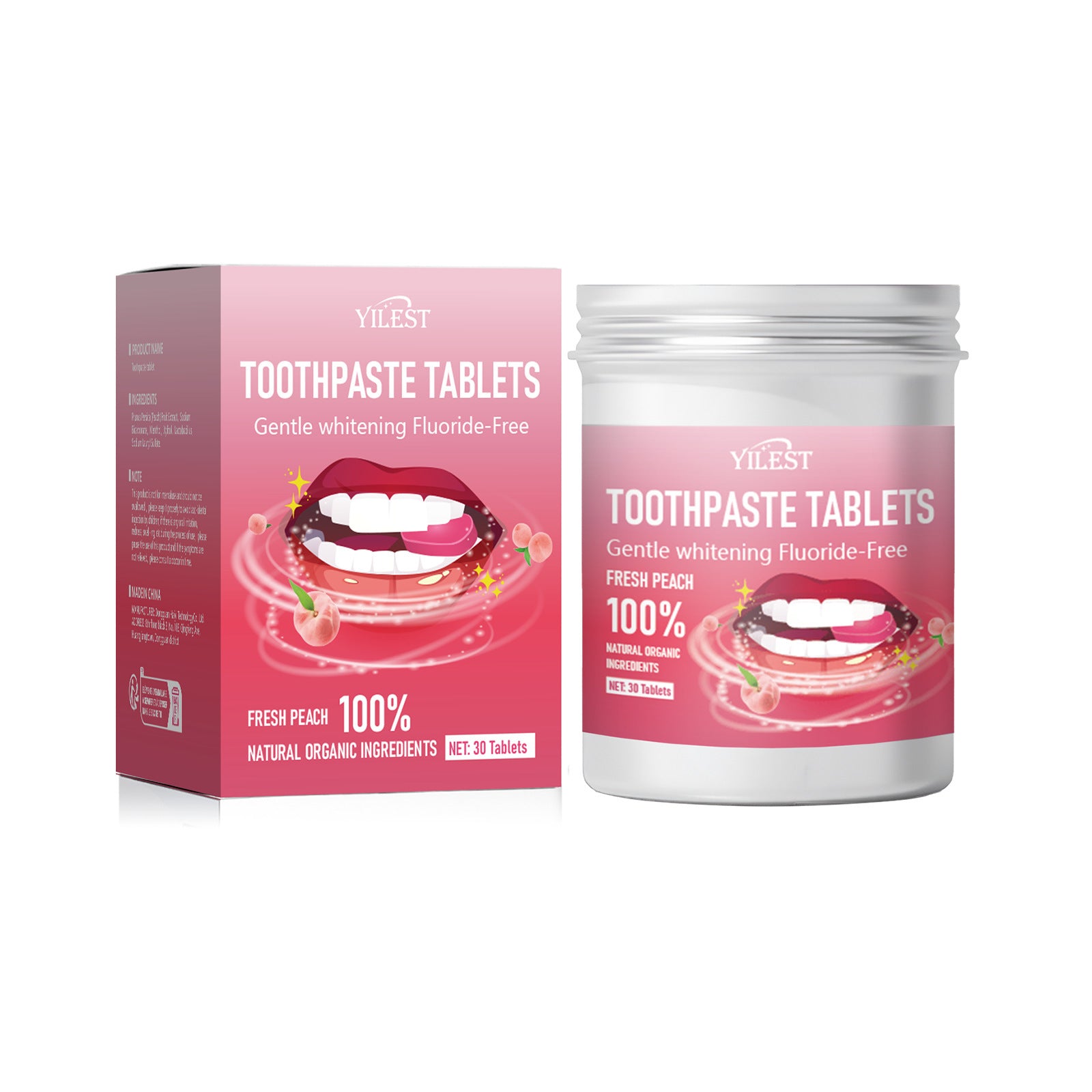 Solid Toothpaste Tablets Chewing Clean
