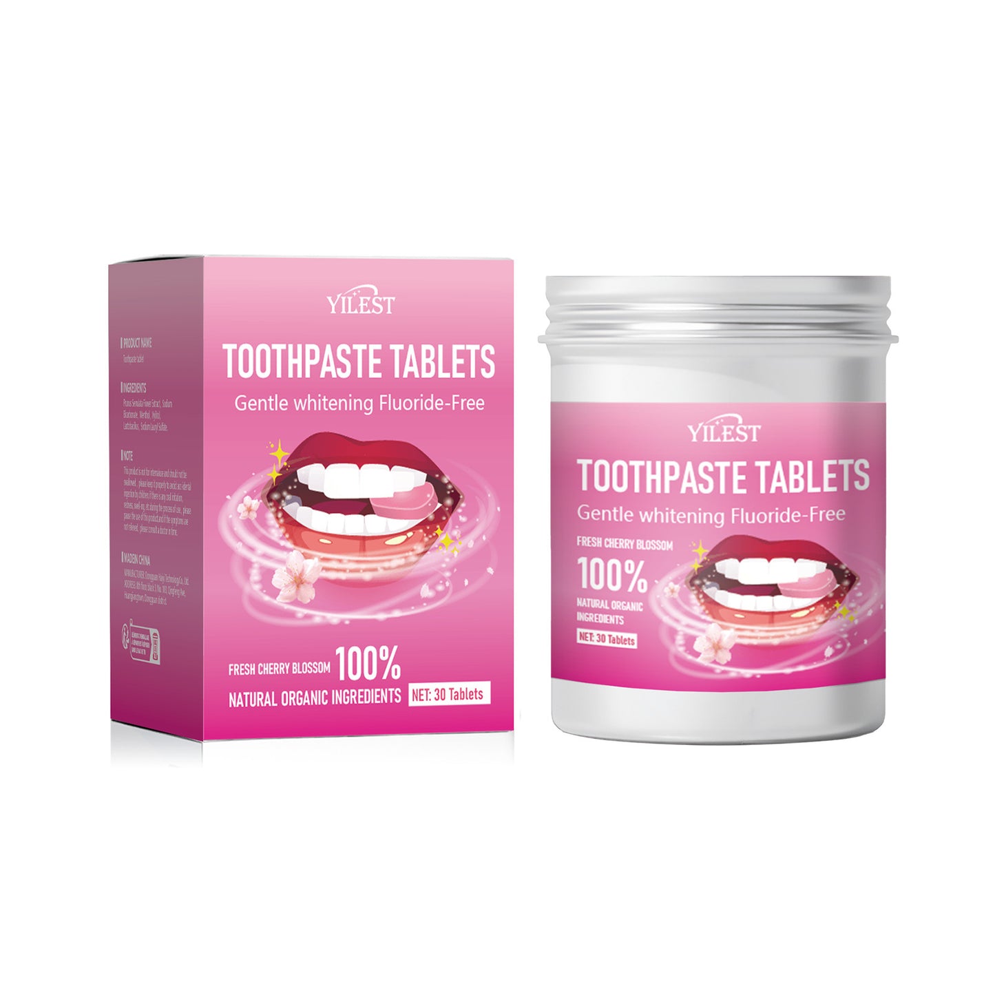 Solid Toothpaste Tablets Chewing Clean