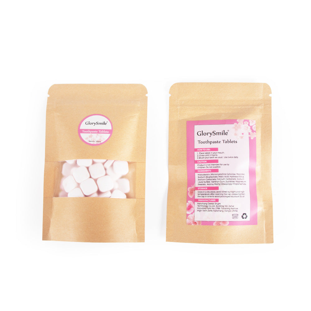 Solid Toothpaste Tablets for Teeth Cleaning