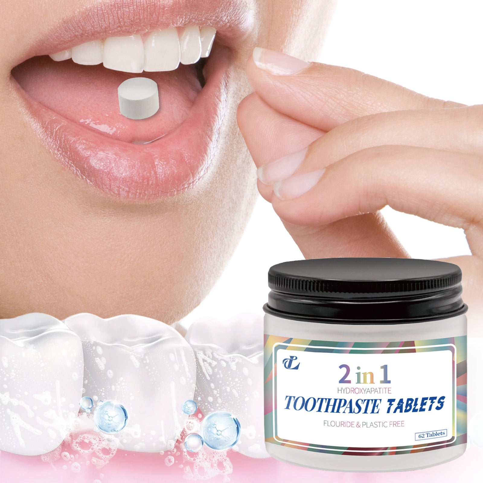 Solid Toothpaste Tablets
