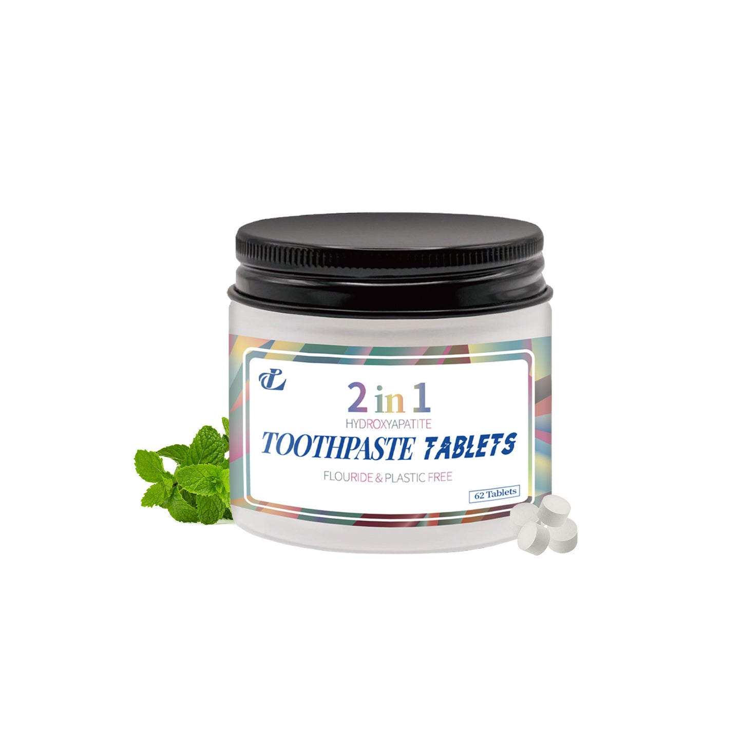 Solid Toothpaste Tablets Mint Whitening