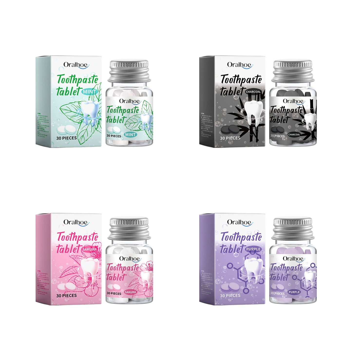 Solid Toothpaste Tablets