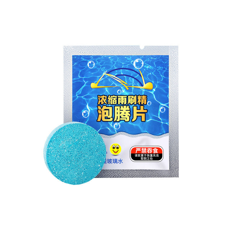Solid Windshield Cleaner Effervescent Tablets