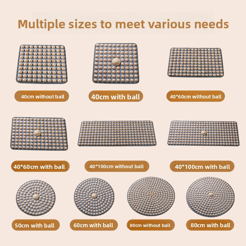 Solid Wood Acupressure Foot Massage Mat