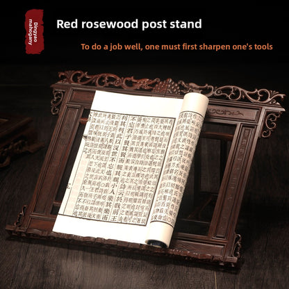 Solid Wood Adjustable Book Holder