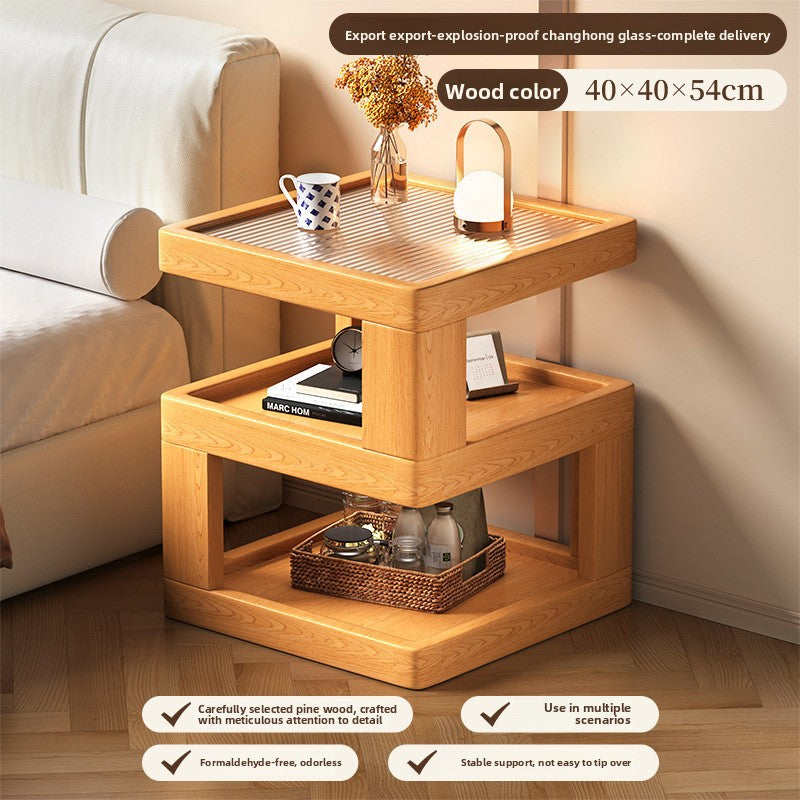 Solid Wood bedside table