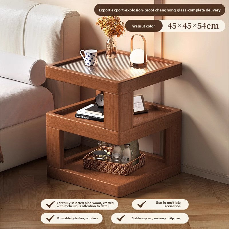 Solid Wood bedside table