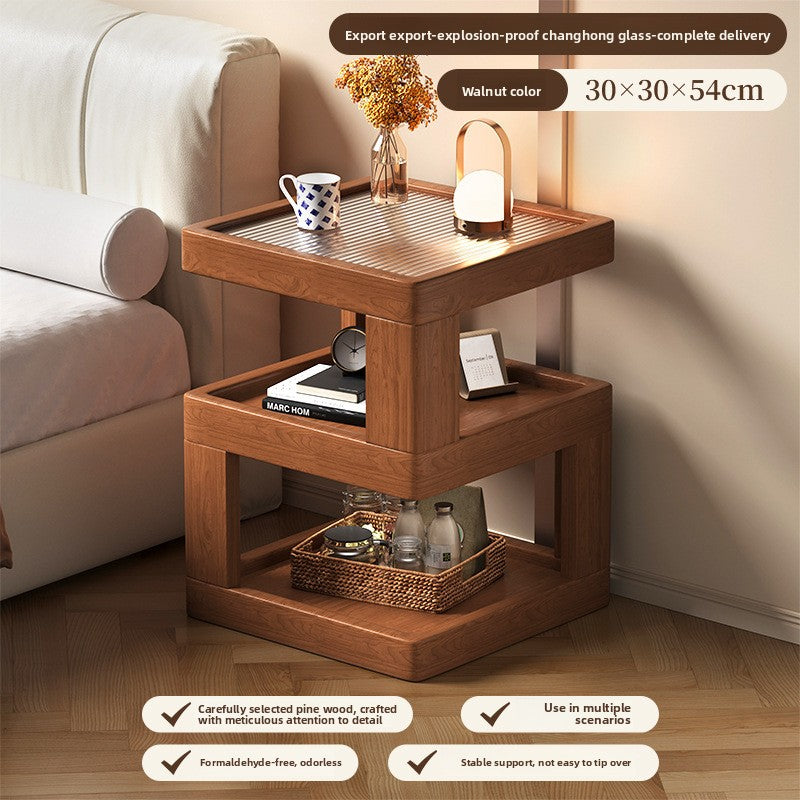 Solid Wood bedside table