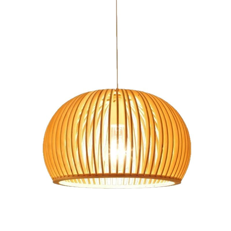 Solid wood chandelier