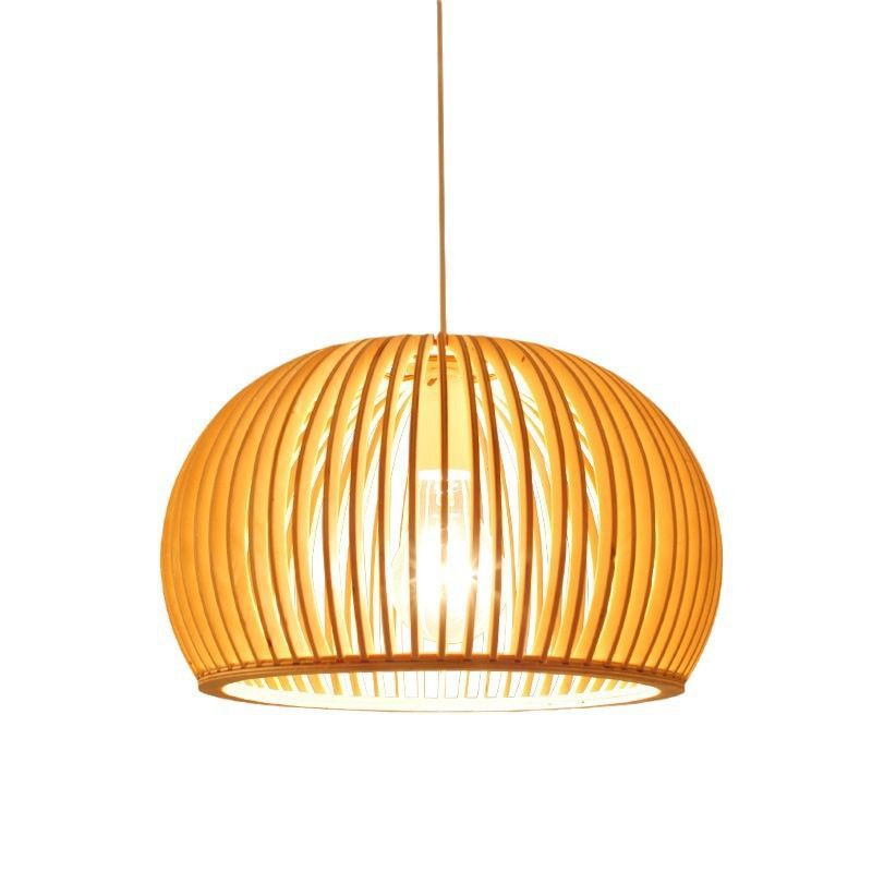 Solid wood chandelier