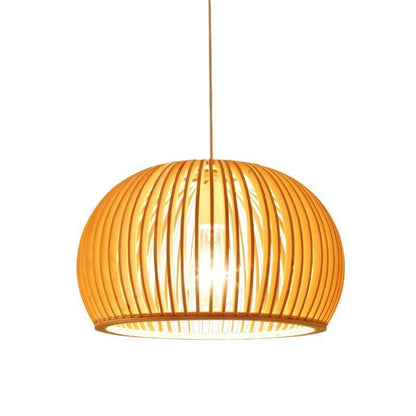 Solid wood chandelier