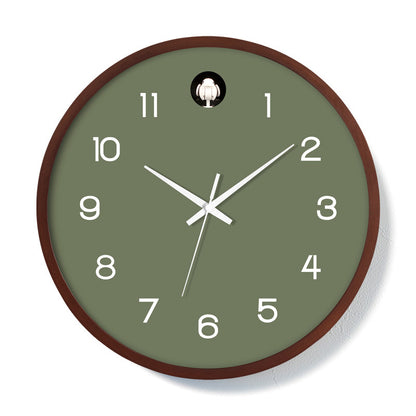 Solid Wood Chime Wall Clock