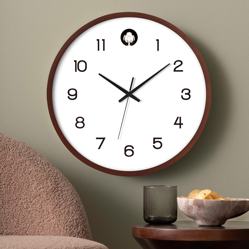 Solid Wood Chime Wall Clock