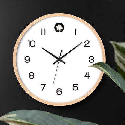 Solid Wood Chime Wall Clock