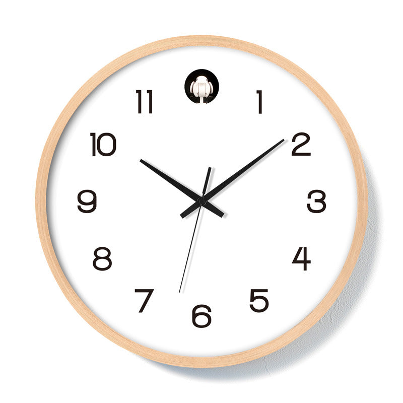Solid Wood Chime Wall Clock