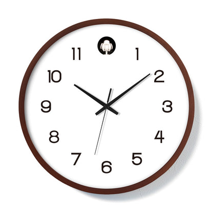 Solid Wood Chime Wall Clock
