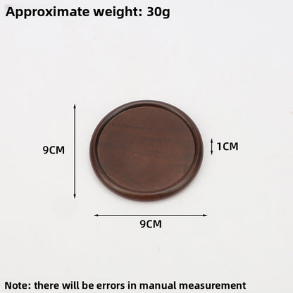 Solid Wood Coffee Mat Heat Insulation Cup Holder