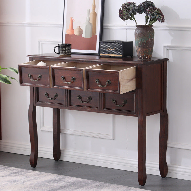 Solid Wood Console Table Entryway Hallway Decor