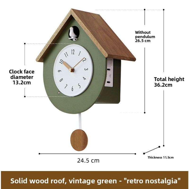 Solid Wood Cuckoo Clock
