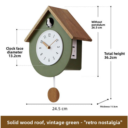 Solid Wood Cuckoo Clock