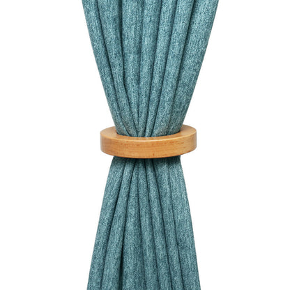 Solid wood curtain ring