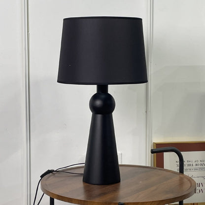 Solid wood desk lamp