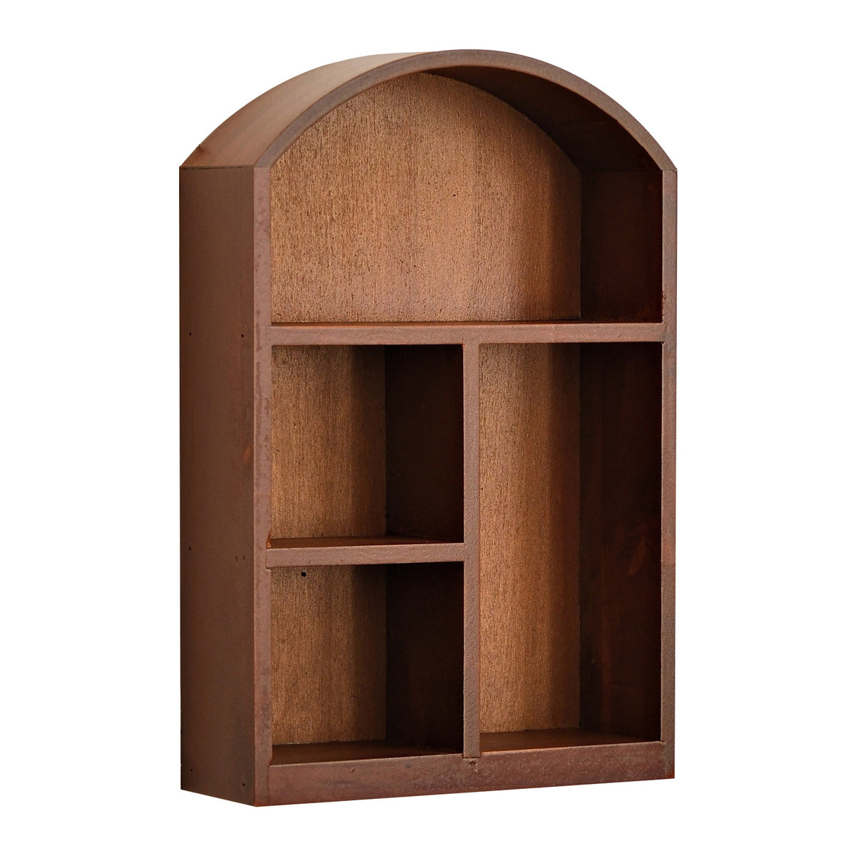 Solid Wood Desktop Storage Organizer with Drawer