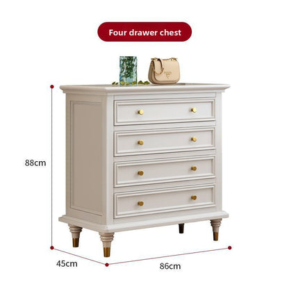 Solid Wood Drawer Storage Cabinet