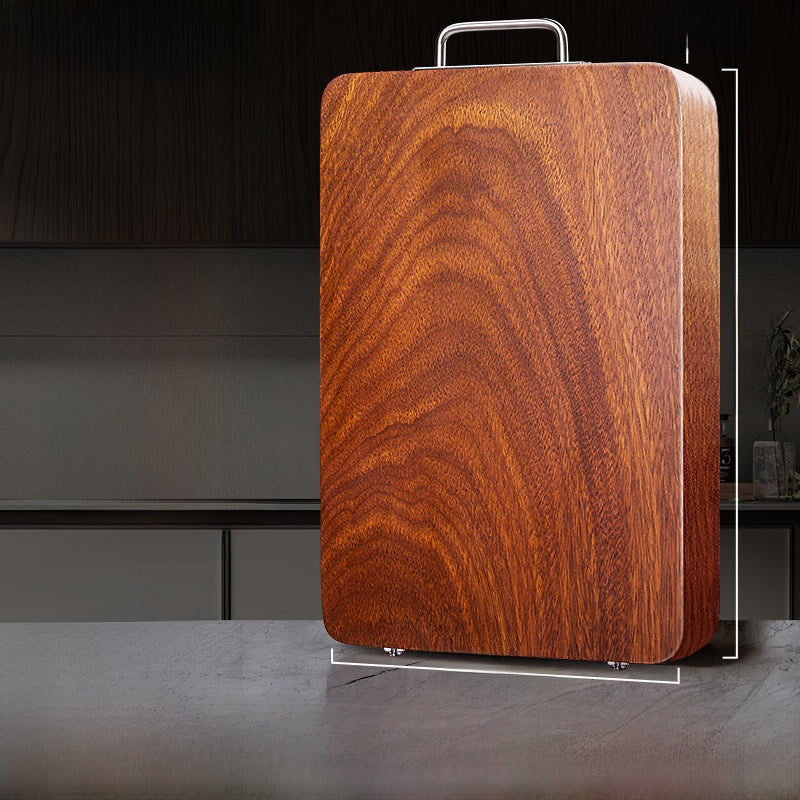 Solid Wood Ebony Antibacterial Chopping Board Double-Sided Cutting Board