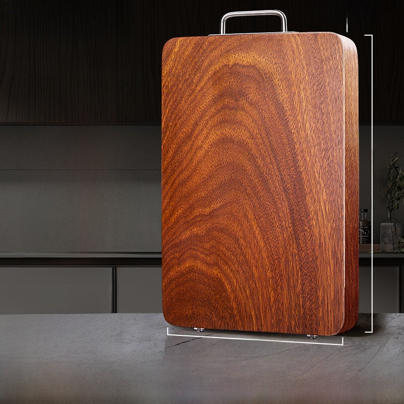 Solid Wood Ebony Antibacterial Chopping Board Double-Sided Cutting Board