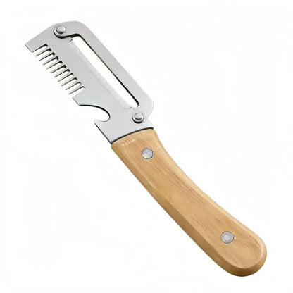 Solid Wood Handle Kitchen Peeler
