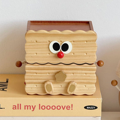 Solid Wood Jewelry Storage Box with Gift Packaging