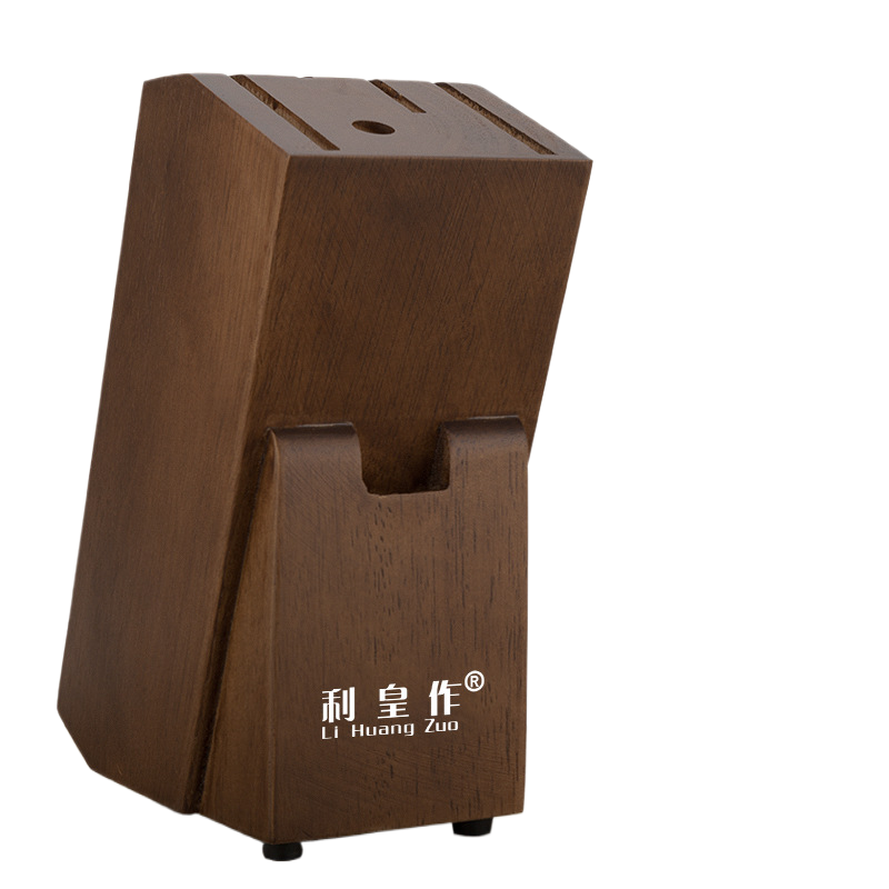 Solid Wood Kitchen Knife Holder