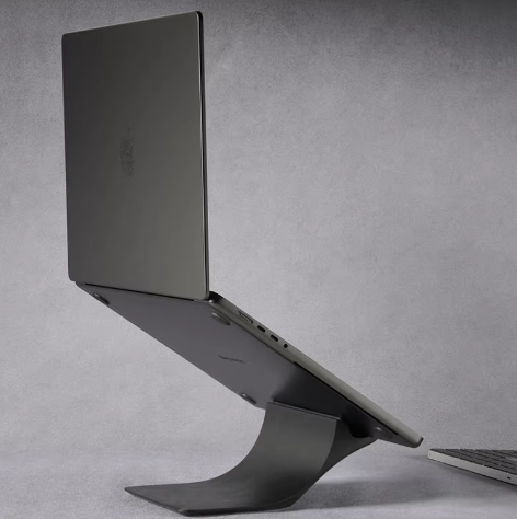 Solid Wood Laptop Stand Ergonomic Riser